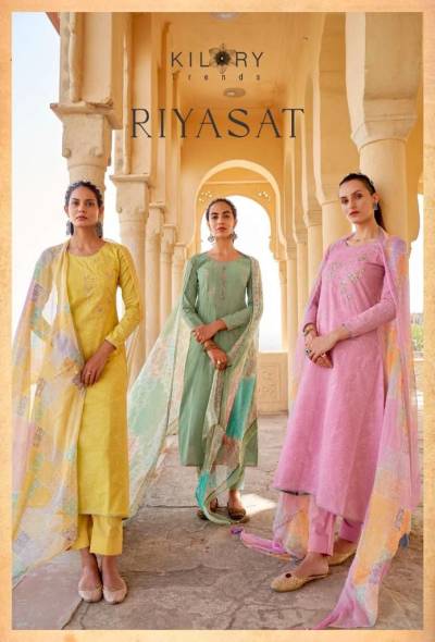 Riyasat By Kilory Trendz Designer Embroidered Salwar Kameez Collection
